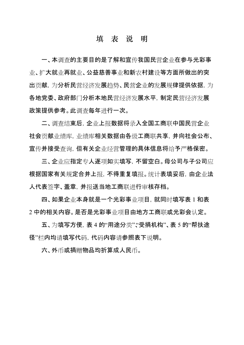 民营企业参与光彩事业统计调查表.doc_第2页