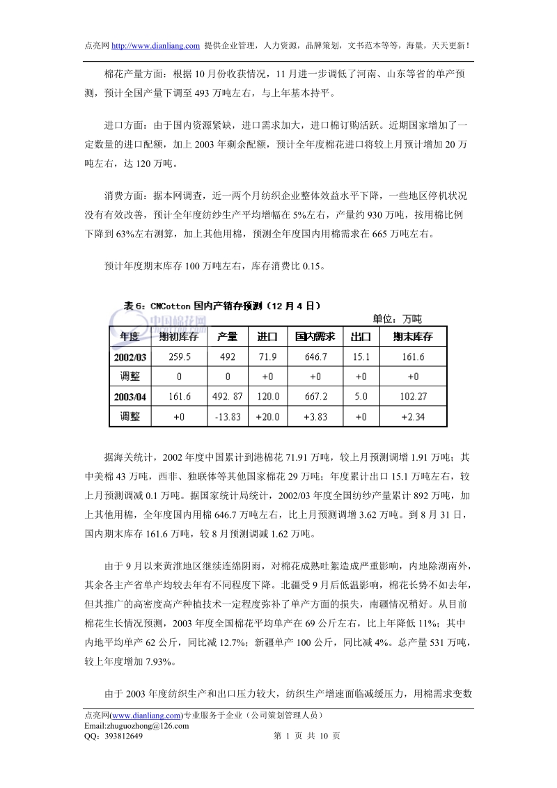 棉花供求数据.doc_第1页