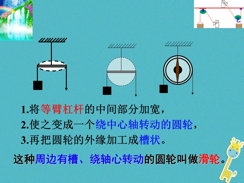 八年级物理下册 12.2滑轮课件 （新版）新人教版.ppt_第3页