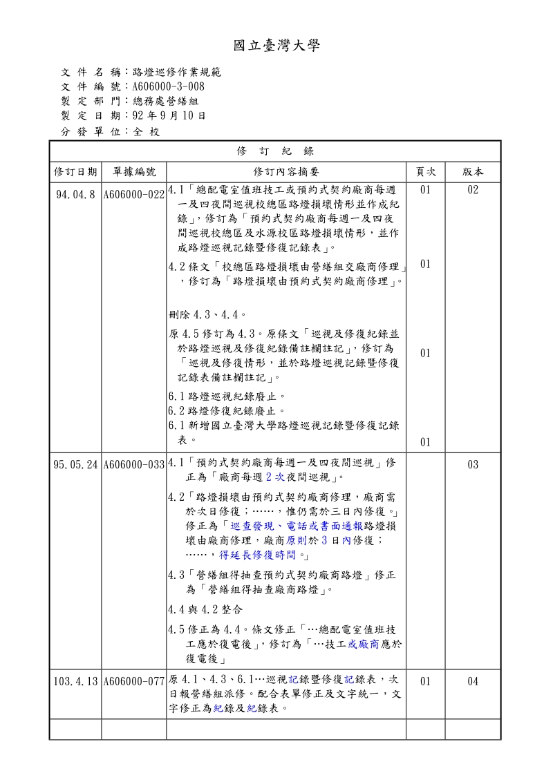 路灯巡修作业规范.doc_第1页