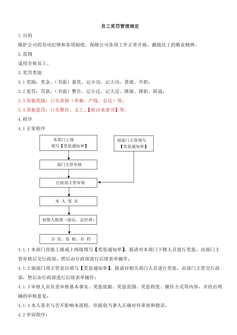 2012-9-6---奖罚管理规定——范例.doc_第1页