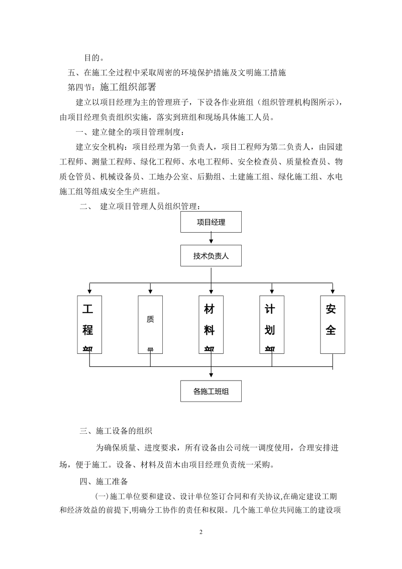 va景江御水天成园林绿化工程施工组织设计案例.doc_第2页