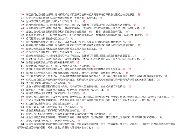 2011年会计继续教育网上考试习题(徐州).doc_第2页