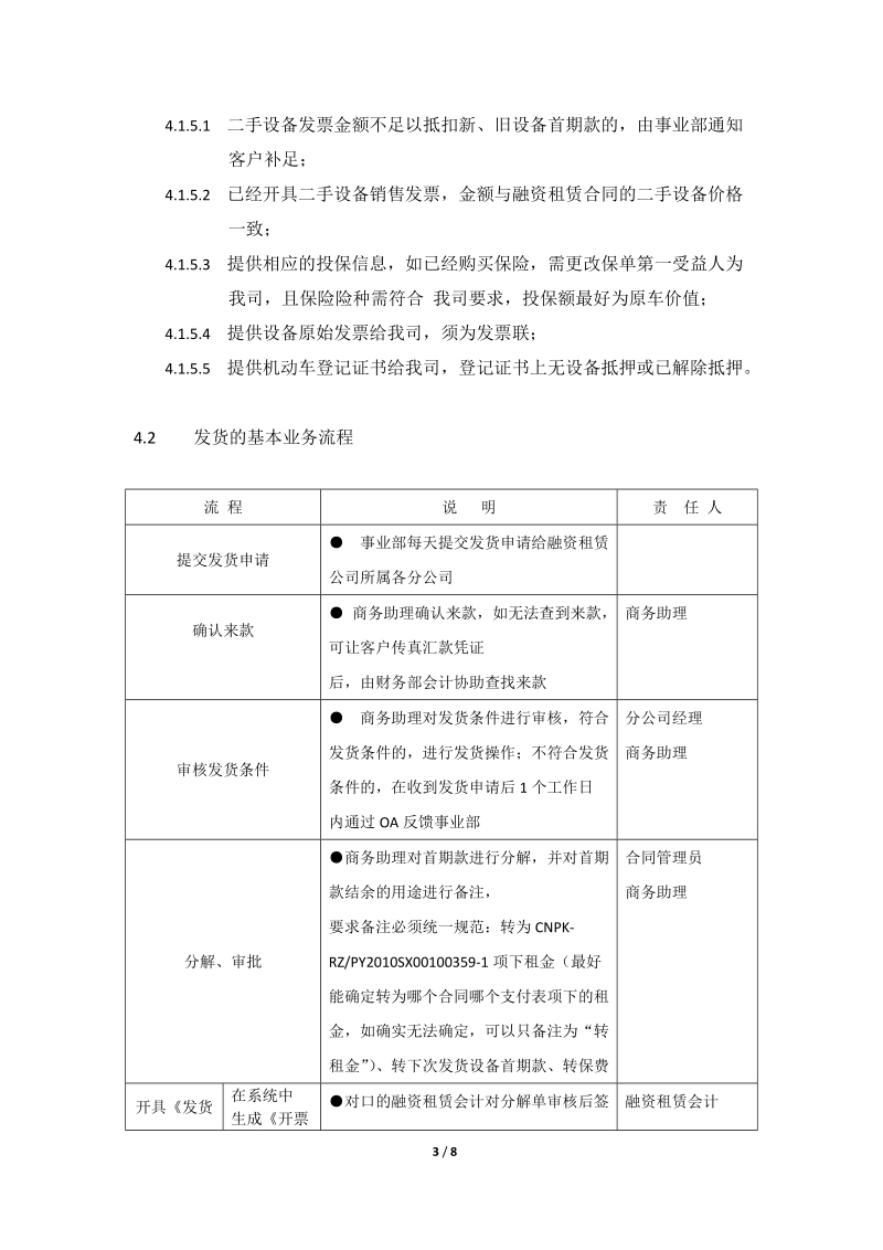 2.融资租赁公司发货管理办法.doc_第3页