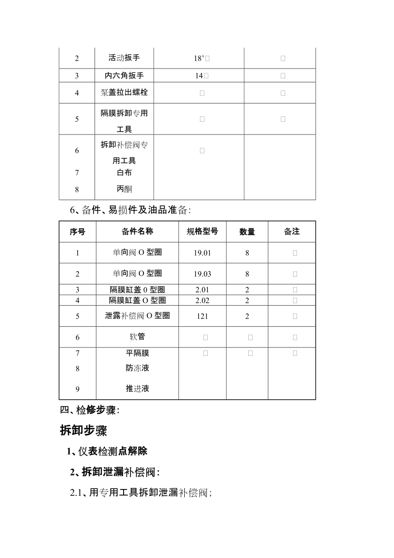 p1103d高压煤浆泵检修方案2010年4月7日.doc_第2页