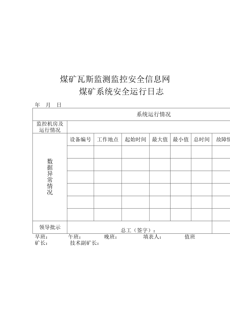 安全监控系统异常情况处理汇报表推荐.doc_第2页