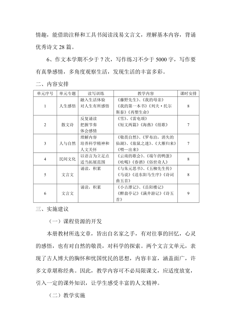 八年级下册语文课程纲要课件.doc_第2页