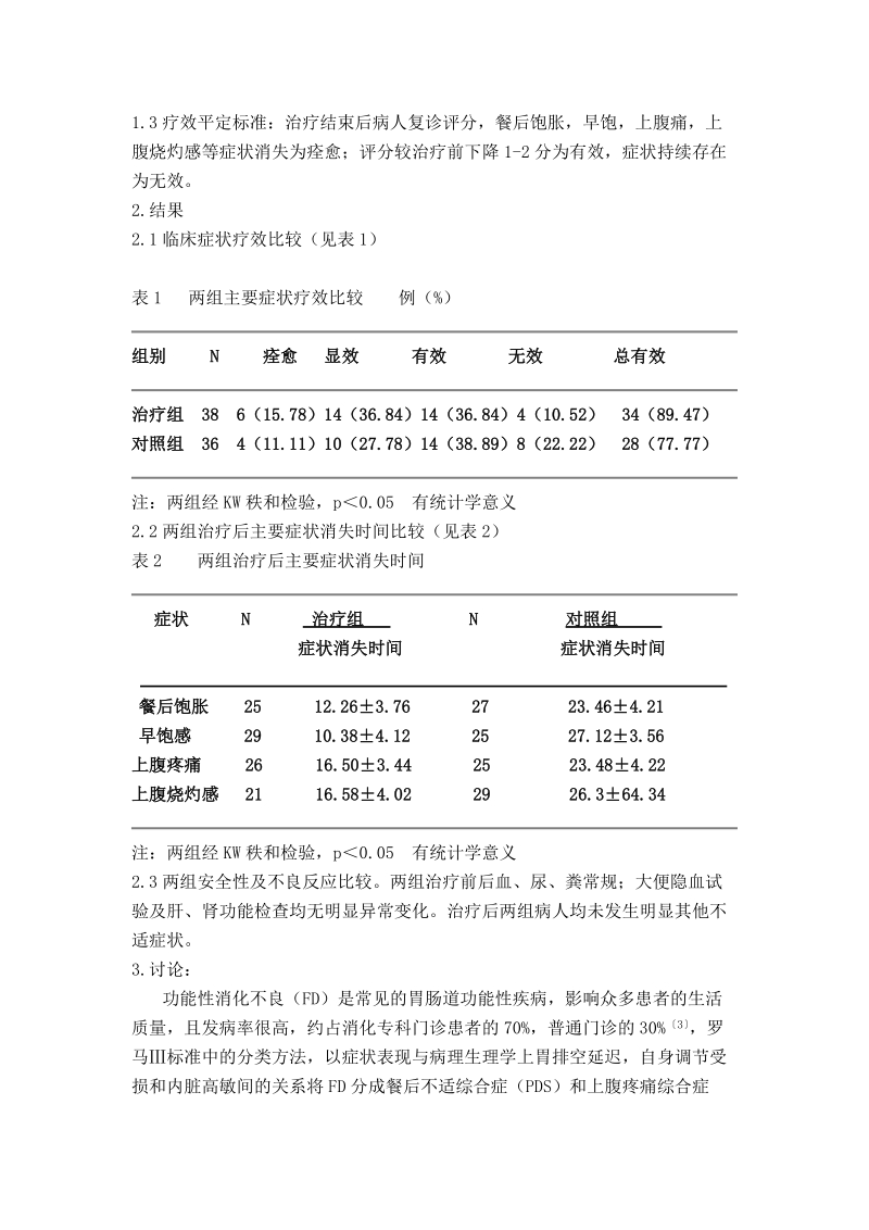 达立通颗粒治疗功能性消化不良38例临床观察李一祥.doc_第2页