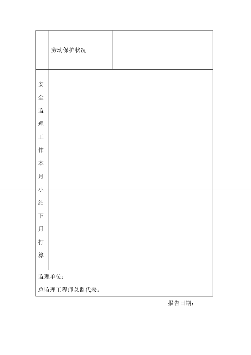 安全监理工作月报表 课件.doc_第2页