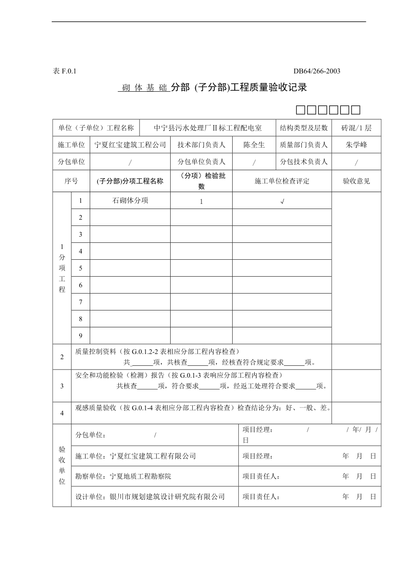 f.0.1分部(子分部)工程质量验收记录.doc_第2页