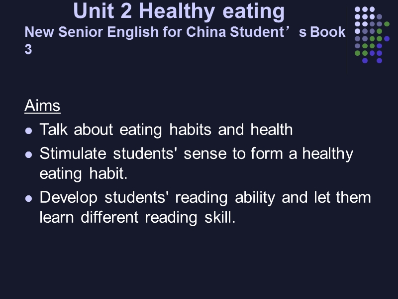 高中英语必修三-Unit2-Healthy-Eating-全单元课件.ppt_第1页