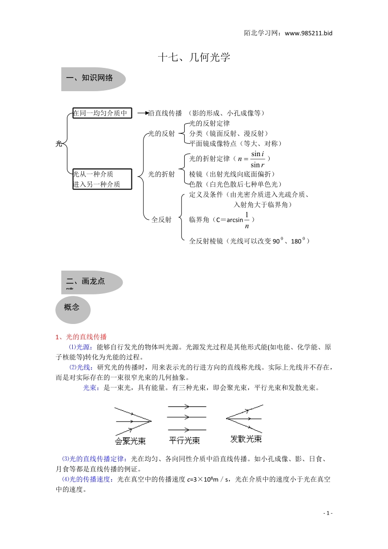 十七、几何光学.doc_第1页