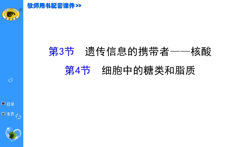 生物学关于细胞中的糖类与脂质的关系.ppt_第1页