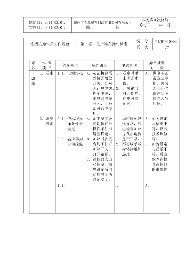 7注塑机操作作业指导书.doc_第3页