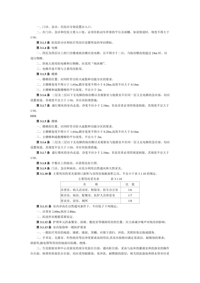 jgj49-88综合医院建筑设计规范.doc_第2页