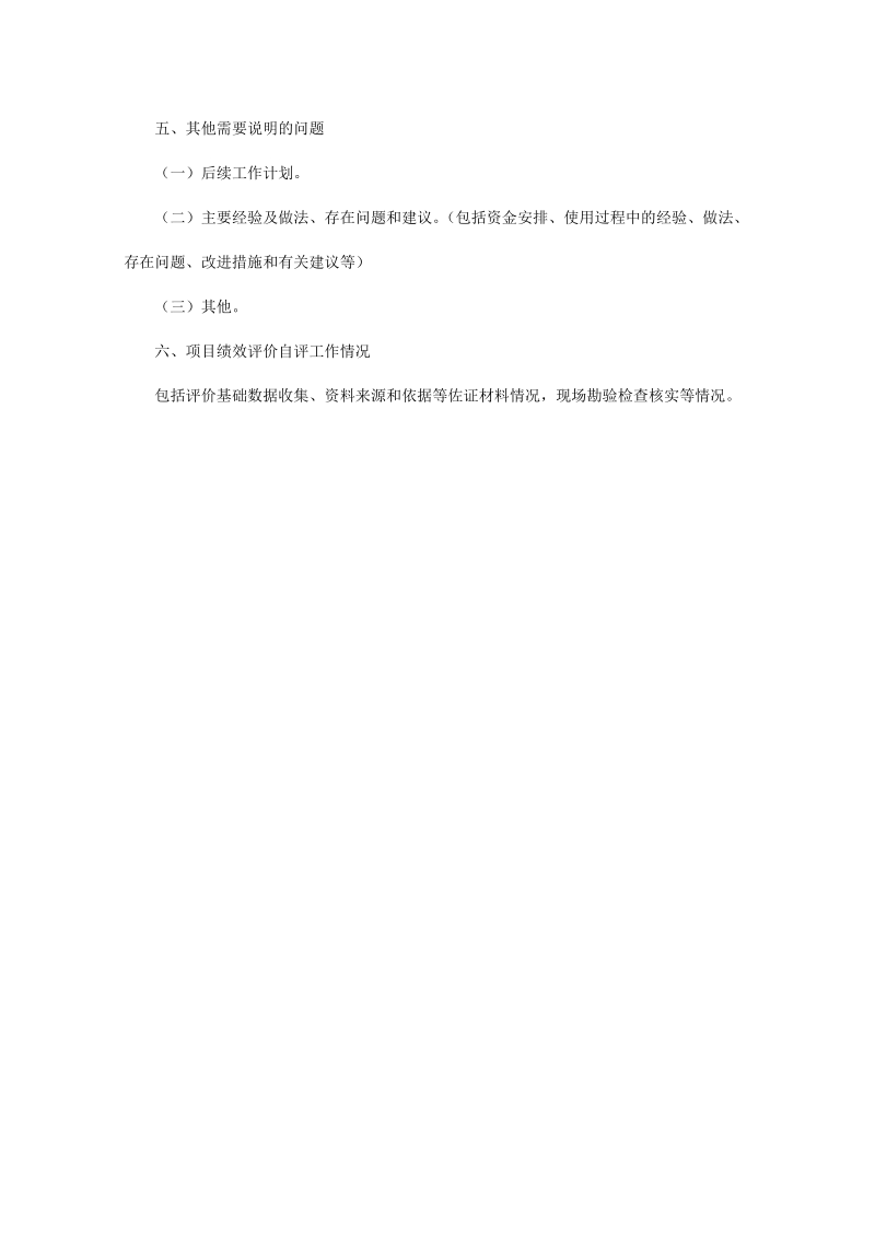 绩效评价自评报告参考提纲.doc_第2页