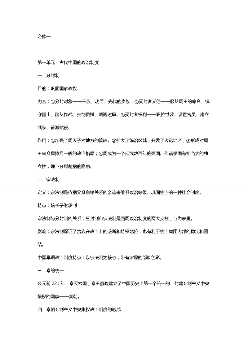 【强烈推荐】高中历史知识点总结.doc_第1页