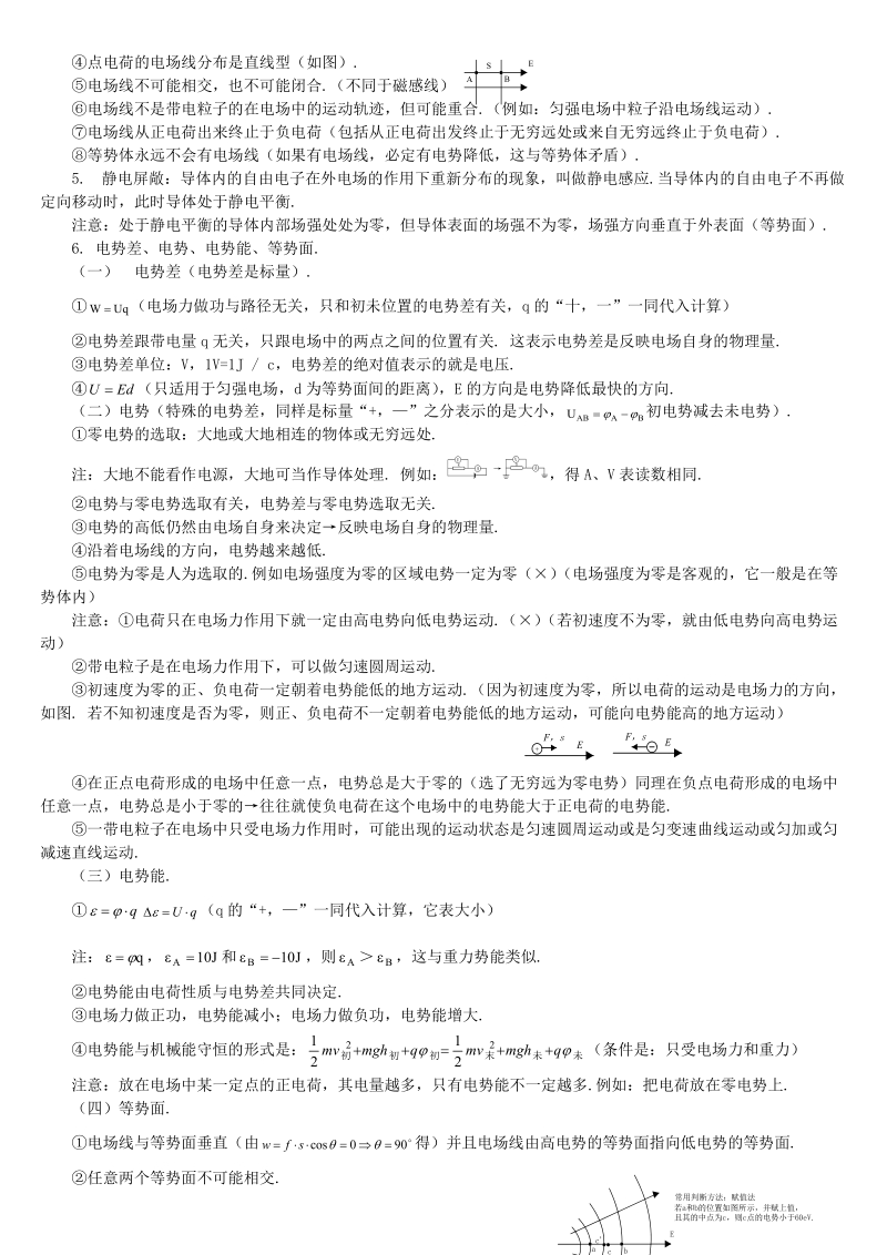 高中物理电磁学总复习.docx_第2页