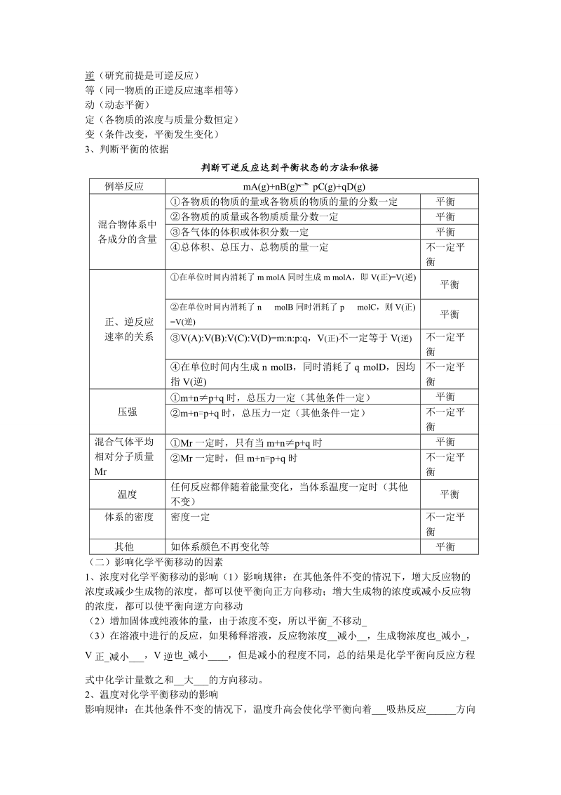 高中化学选修4-化学反应原理知识点总结.doc_第3页