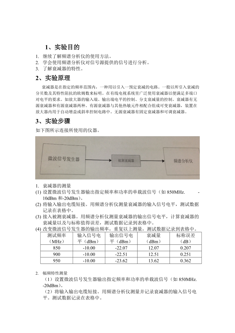 微波实验单元项目实验二.docx_第2页