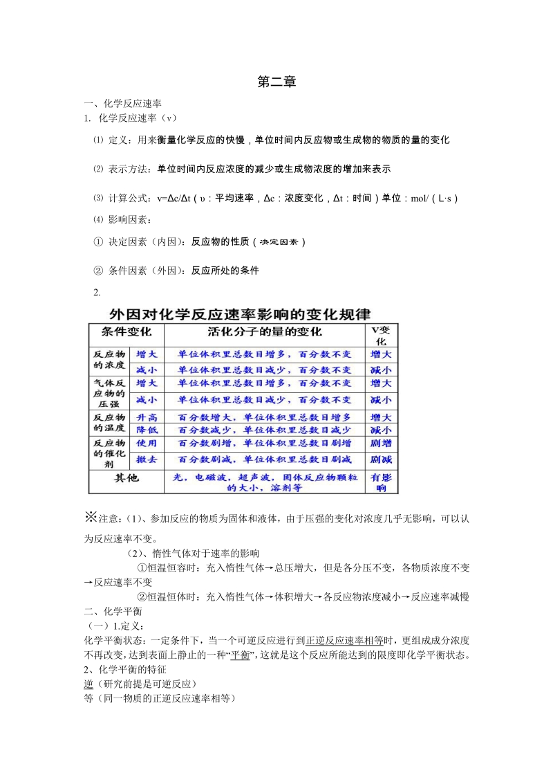 选修4_化学反应原理知识点总结_免费版_.pdf_第2页