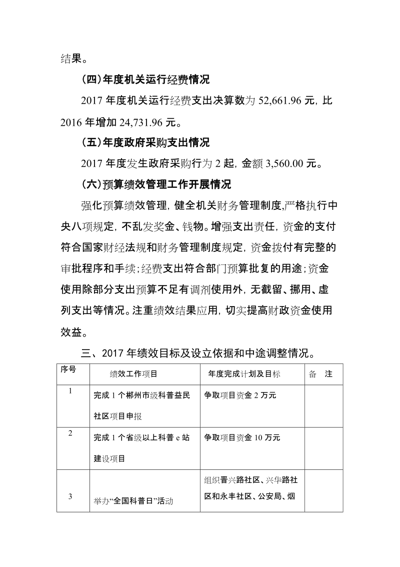 资兴市科协部门整体支出绩效自评报告.doc_第3页