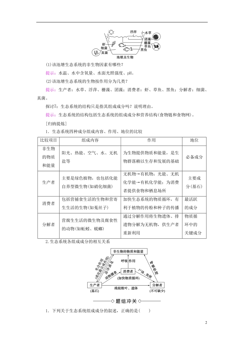 2018版高中生物第五章生态系统及其稳定性第1节生态系统的结构学案新人教版必修.doc_第2页