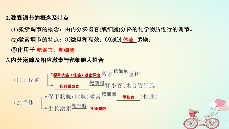 2019版高考生物大一轮复习第八单元生物个体的稳态第26讲人和动物的激素调节课件苏教版.ppt_第3页