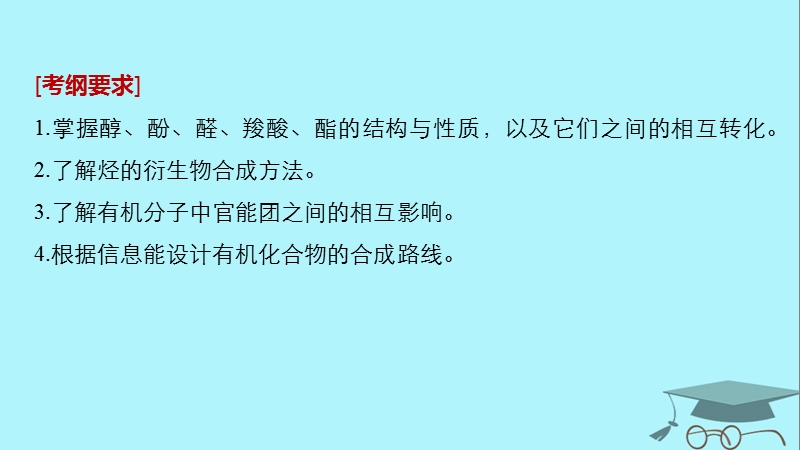 2019版高考化学一轮复习第十一章物质结构与性质第35讲烃的含氧衍生物课件.ppt_第2页