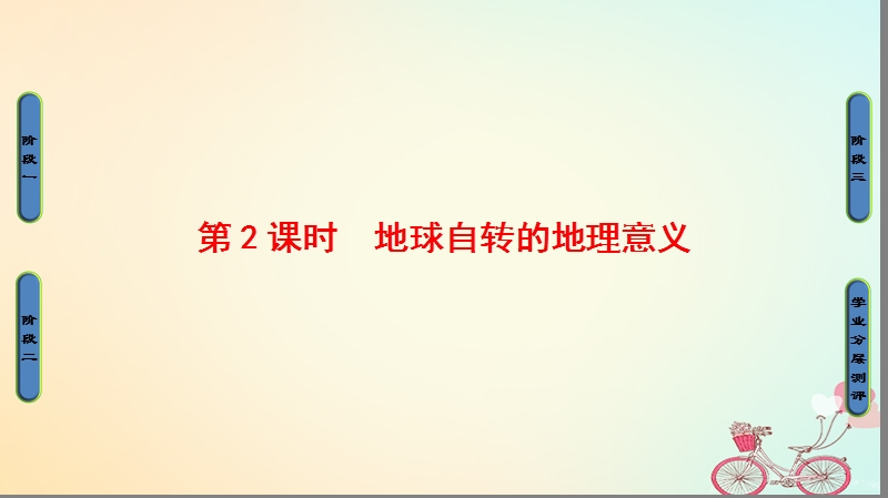 2018版高中地理第1章行星地球第3节第2课时地球自转的地理意义课件新人教版必修.ppt_第1页