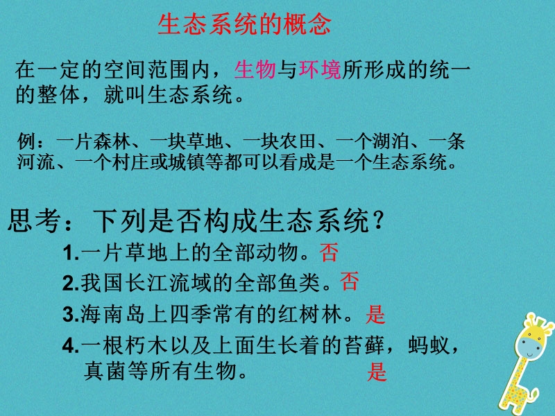 安徽省合肥市长丰县七年级生物上册1.2.2生物与环境组成生态系统课件3新版新人教版.ppt_第3页