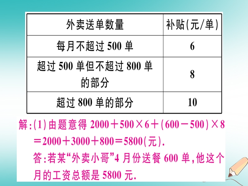 通用版2018年秋八年级数学上册15微专题建立一次函数模型解决实际问题核心素养习题讲评课件新版北师大版.ppt_第3页