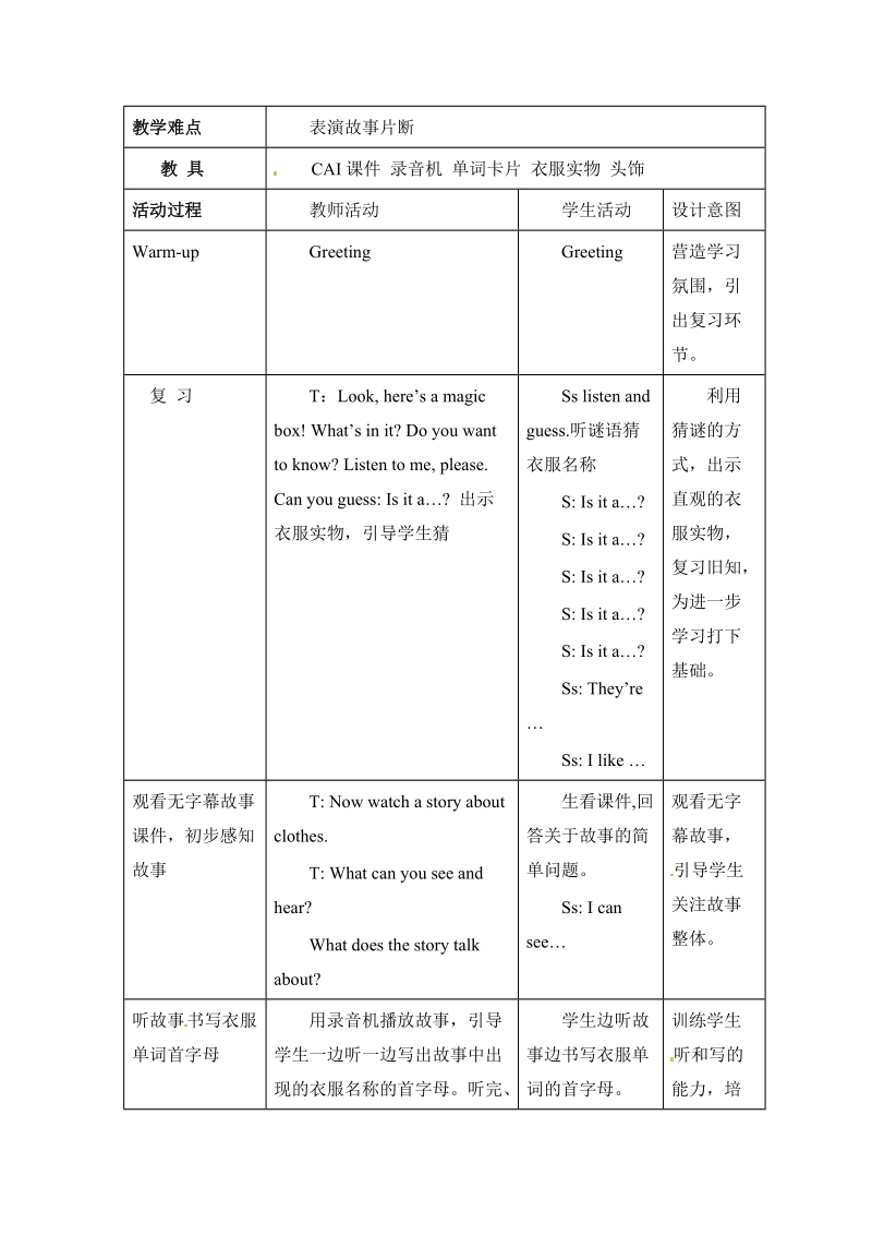 二年级下英语教案二年级下册英语教案-unit four where is my shirt lesson 15-北京课改版北京课改版.doc_第2页