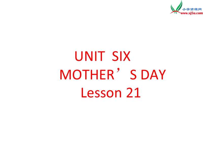 三年级下英语课件三年级下册英语课件-unit six mother's day lesson 21 北京课改版.ppt_第1页