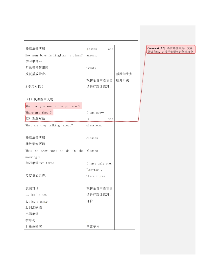 二年级上英语教案二年级上册英语教案-unit3 lesson12（1）-北京课改版北京课改版.docx_第2页