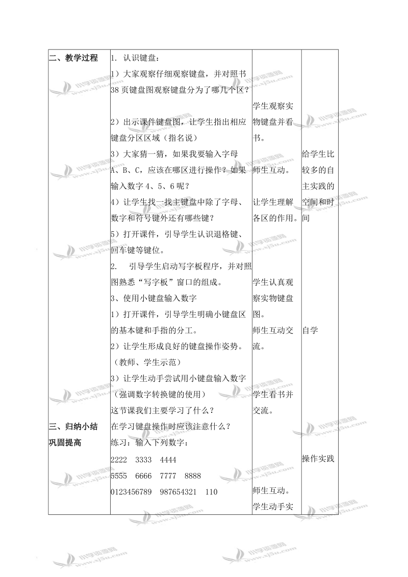 （北京版）第一册信息技术教案 认识新的“纸”和“笔”.doc_第2页