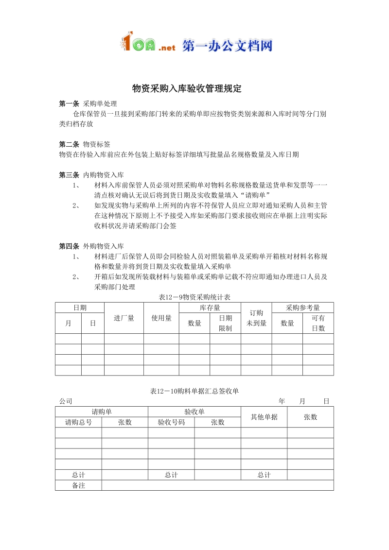 第十二章采购管理制度.doc_第1页