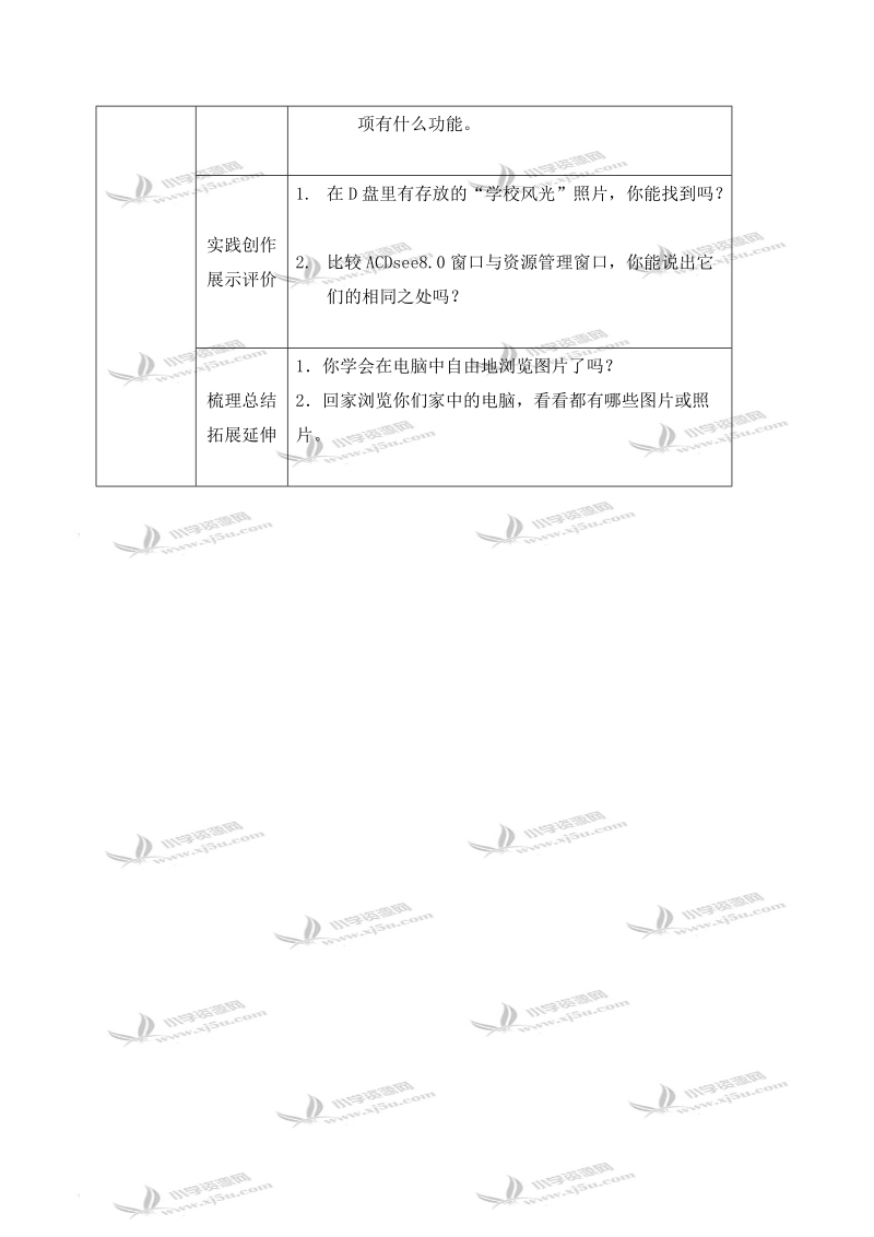 （青岛版）四年级信息技术下册教案 初识看图的好帮手.doc_第2页