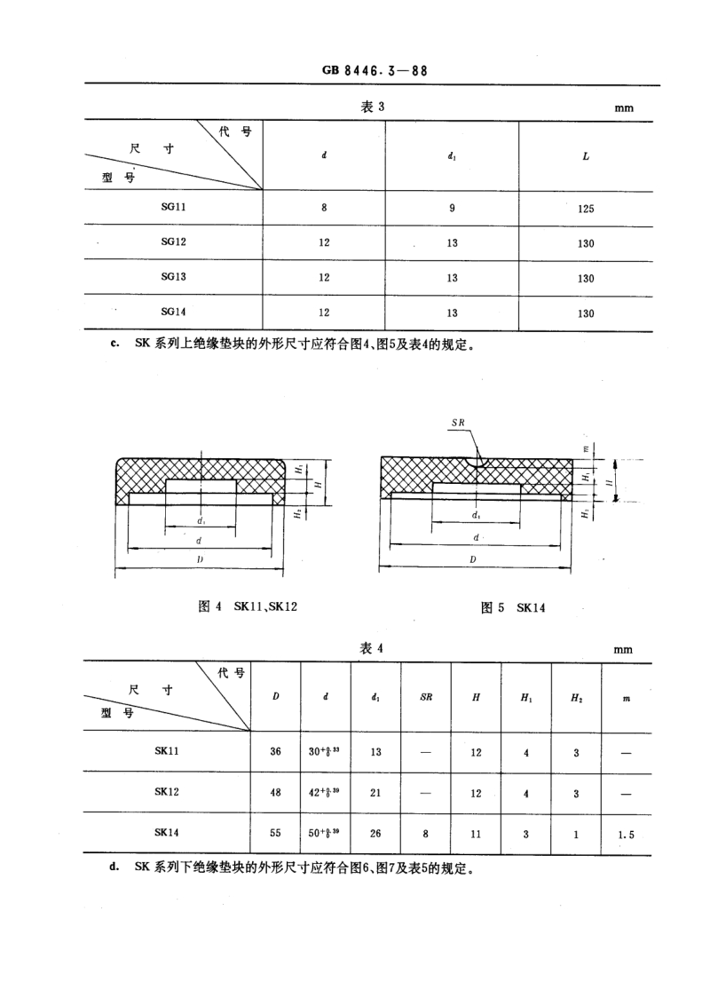 GB 8446.3-1988 电力半导体器件用散热器 绝缘件和紧固件.pdf_第3页