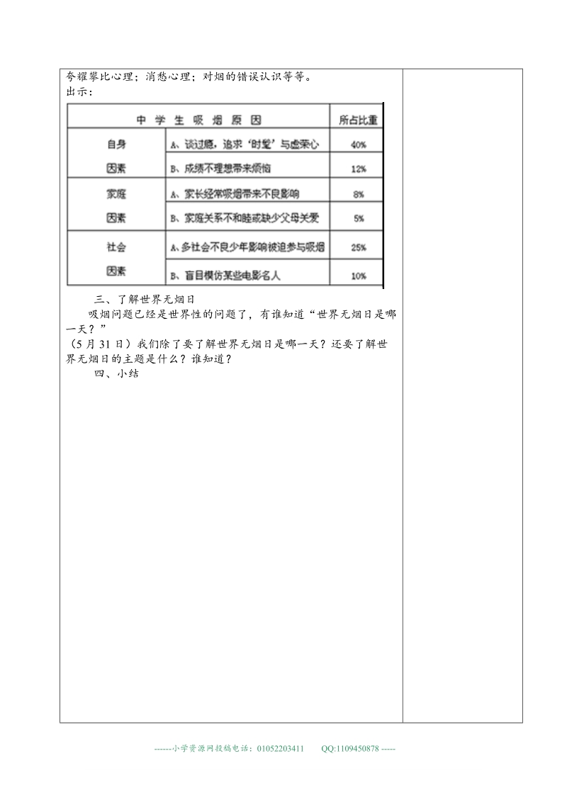 （浙教版）六年级品德与社会上册《培养良好的生活习惯》教案设计3.doc_第3页