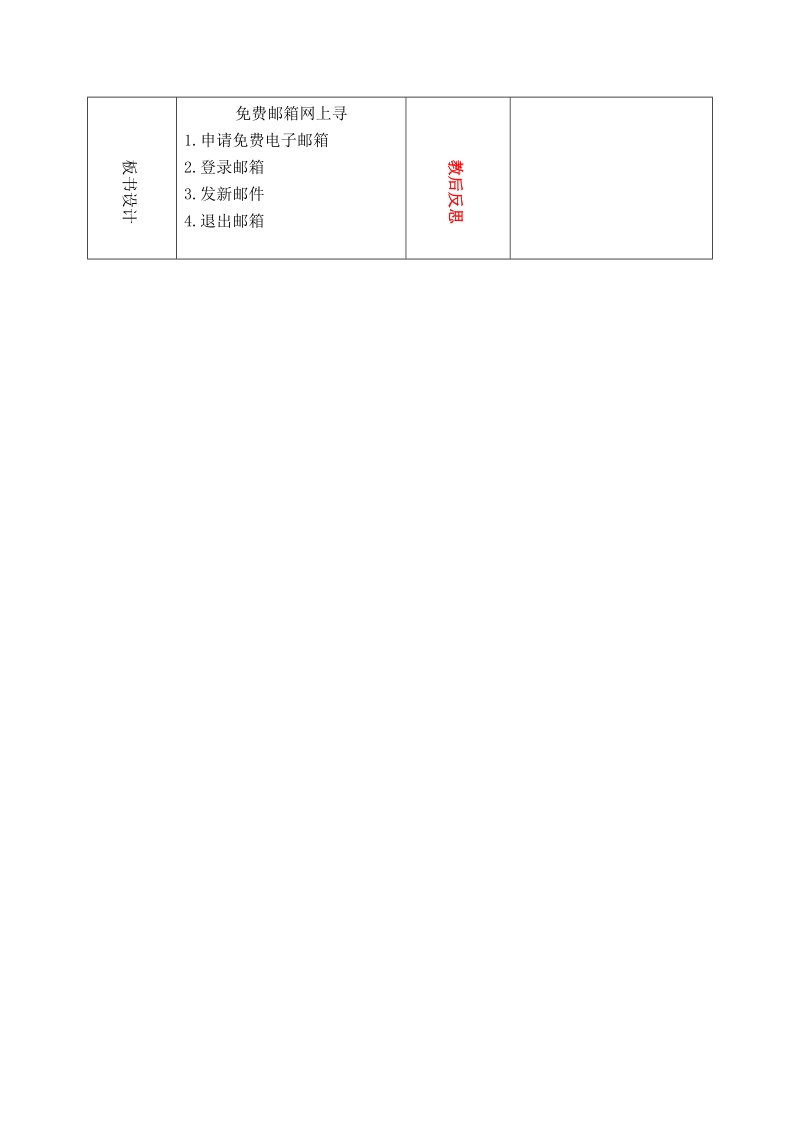 （青岛版）四年级信息技术下册教案 免费邮箱网上寻 1.doc_第3页