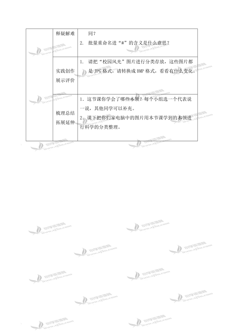 （青岛版）四年级信息技术下册教案 照片的管理.doc_第2页