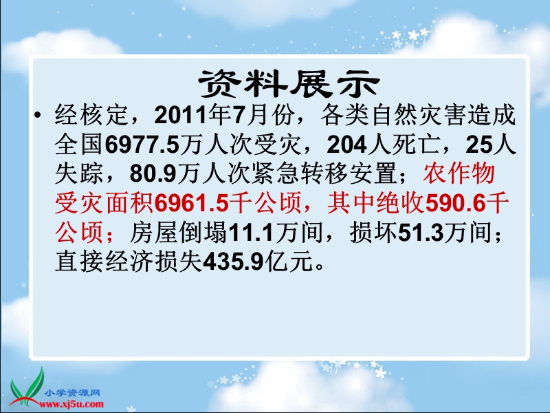 （冀教版）六年级信息技术下册课件 直面自然灾害.ppt_第2页