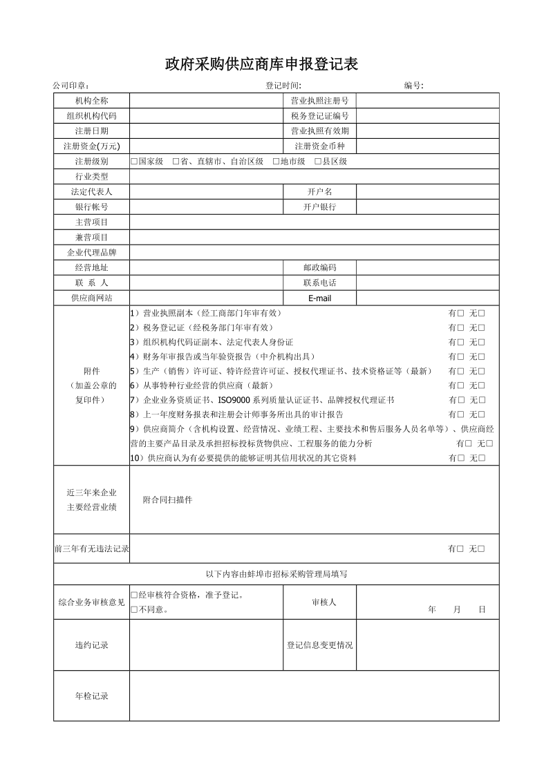 政府采购供应商登记表.doc_第3页