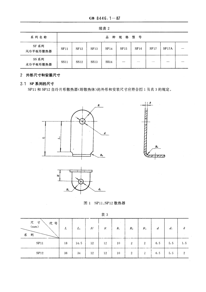 GB 8446.1-1987 电力半导体器件用散热器.pdf_第2页