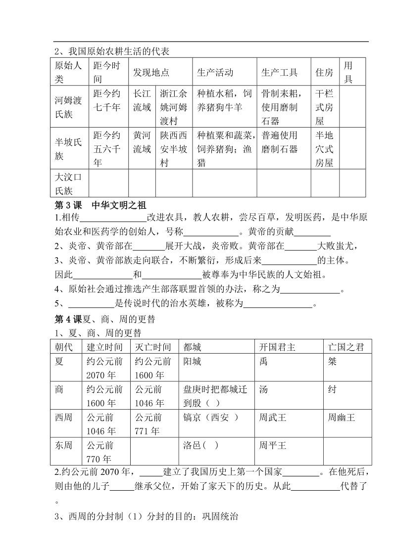 七年级上册复习提纲(中华书局版).doc_第2页