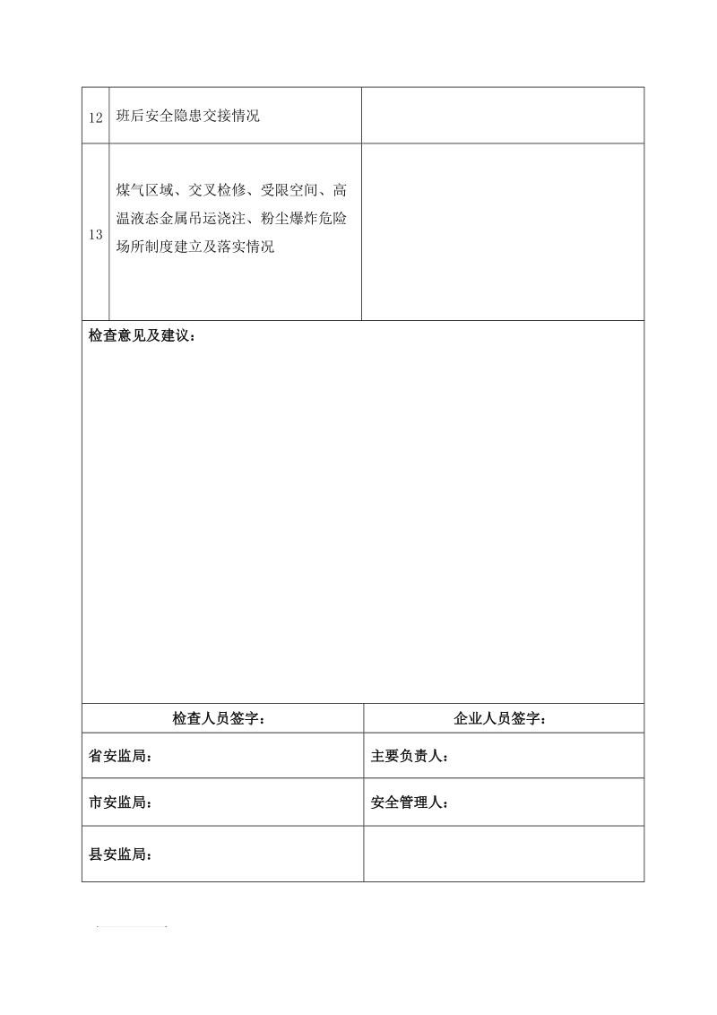 冶金工贸行业安全大检查情况汇总表doc.doc_第3页