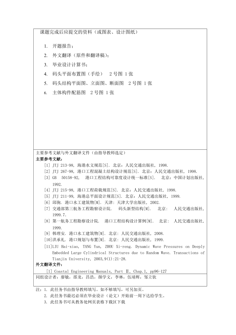 天津港1.5万吨件杂货泊位码头设计.doc_第3页