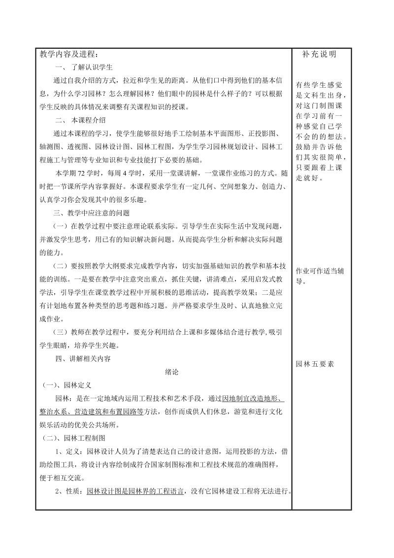 园林制图教案 - 济宁市高级职业学校欢迎您.doc_第3页