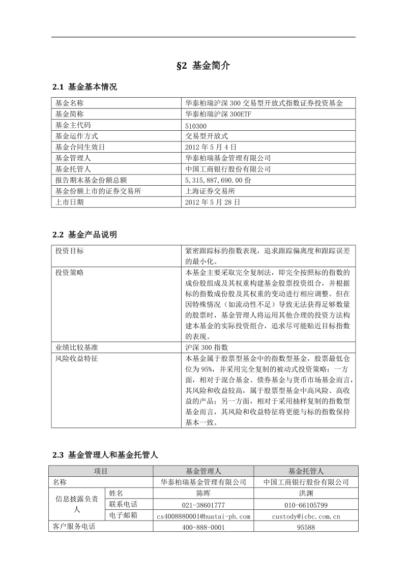 华泰柏瑞沪深300交易型开 放式指数证 券投资基金2016年年度.doc_第3页